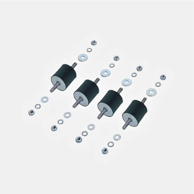 Konstrukce- silenbloky (antivibranti) - 40x40 mm (9898-027) Konstrukce- silenbloky (antivibranti)