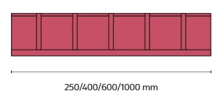 Pryžová podstava zvyšovací o 95mm (2ks) - parametry Pryžová podstava zvyšovací o 95mm (2ks)