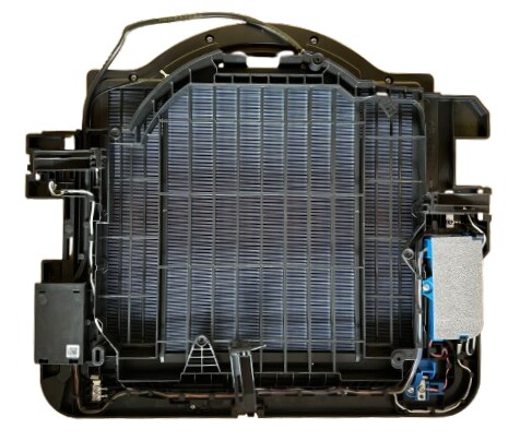 Plazma filtr pro 4cestné kazety  - zadní strana Plazma filtr pro 4cestné kazety