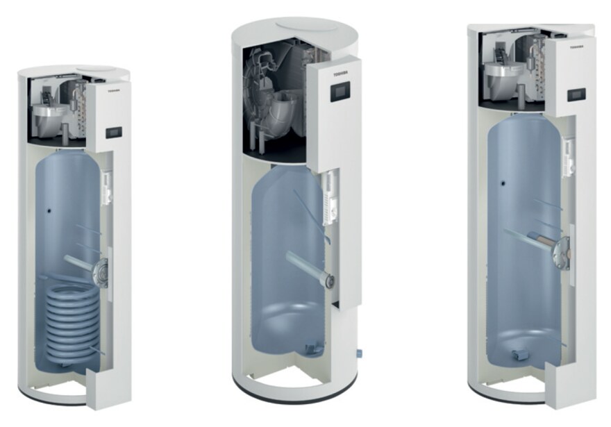 ESTIA R1234ze Monoblok pro ohřev TUV - rozdíly v provedení ESTIA R1234ze Monoblok pro ohřev TUV