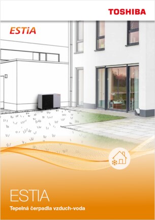 Prospekt Toshiba ESTIA tepelná čerpadla 2026/27