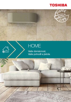 Prospekt Toshiba Home klimatizace 2025/26 Prospekt Toshiba Home klimatizace 2025/26